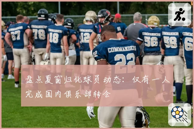 盘点夏窗归化球员动态：仅有一人完成国内俱乐部转会