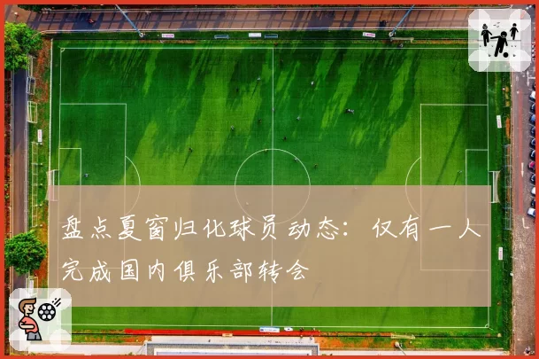 盘点夏窗归化球员动态：仅有一人完成国内俱乐部转会